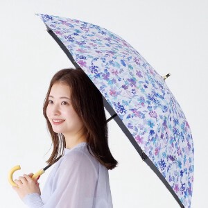《2023春夏新作》【晴雨兼用傘】長傘　遮光アナベル55