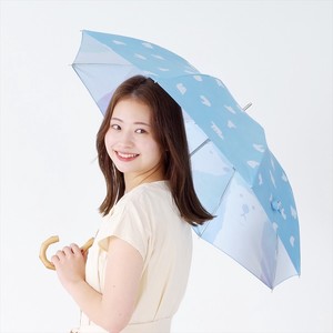 《2024春夏新作》【晴雨兼用傘】長傘 遮光 2サイドしろくま