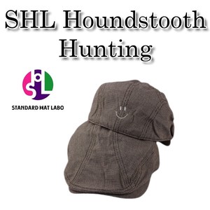 SHL Houndstooth 刺繍 HUNTING BACK SMILE LOGO 21569
