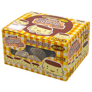 【冬季限定商品】ミニプリンちゃんチョコ 80入 駄菓子 お菓子