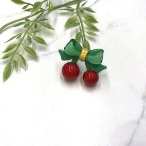 Resin Ring Red Cherry Fruits