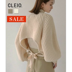 【SALE】3WAYバックリボンニット/CLEIO