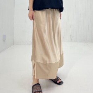 Skirt Satin Maxi-skirt