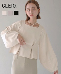 T-shirt Lantern Sleeve Pullover CLEIO Peplum