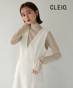 洋装/连衣裙 CLEIO 花呢 流苏 洋装/连衣裙 长款