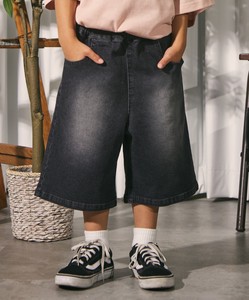 Kids' Full-Length Pant Cropped Wide Denim M Straight