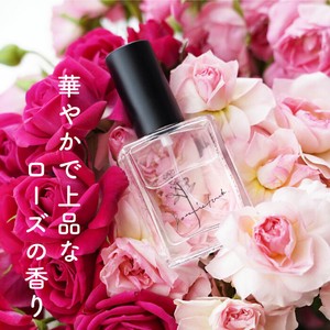 フレグランスエビエール ／ ローズの香り 15ml【香水 日本製 オードパルファム 植物由来】