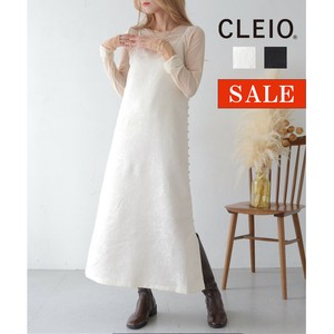 洋装/连衣裙 吊带连身裙/连衣裙 CLEIO 雅卡尔织布 折扣/打折