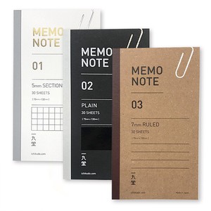 Memo Pad Notebook M Memo Made in Japan