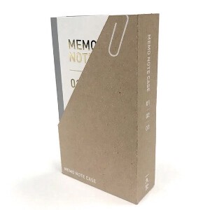 Memo Pad with Case M Memo 3-types Made in Japan