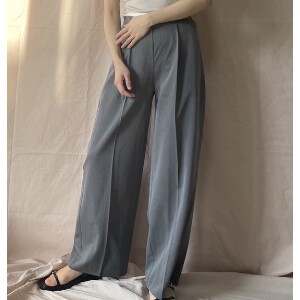 Pre-order Full-Length Pant Waist Wide Pants 2024 Spring/Summer