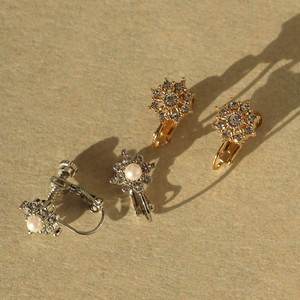 Clip-On Earrings Earrings Nickel-Free Bijoux Jewelry Made in Japan