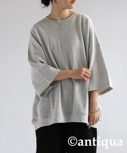 Antiqua Sweatshirt Pullover Brushed Sweatshirt Tops Ladies' NEW