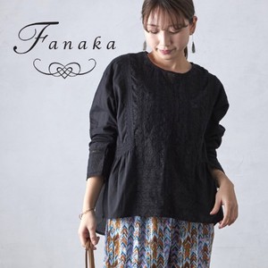 【SDギャザリング】【Fanaka2024SS新作】レースと刺繍とジャガードブラウス