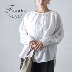 【SDギャザリング】【Fanaka2024SS新作】綿シルクシアーリバーレースブラウス