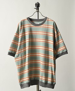 【予約販売】ヘビーウエイトボーダーリンガーネックTシャツ