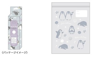 【4月上旬入荷予定】ストックバッグLサイズ　24枚入り ペンギン
