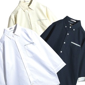 Button Shirt Floral Pattern 7/10 length