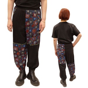 Full-Length Pant Pudding Embroidered