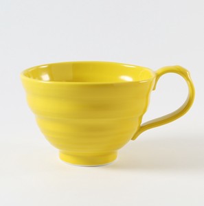 波佐见烧 茶杯 黄色 日本制造