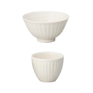 Hasami ware Rice Bowl White Made in Japan