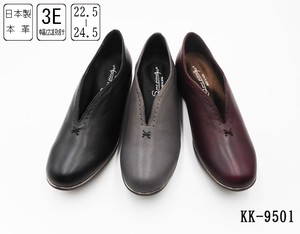 Shoes Lightweight Casual Genuine Leather Slip-On Shoes Made in Japan