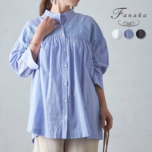 束腰外衣 刺绣 2024年 Fanaka 长衫 衬衫