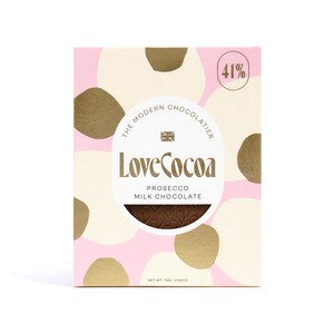 【プロセッコ 41%ミルクチョコレート 75g】 コロンビア産カカオ ミルクチョコレート