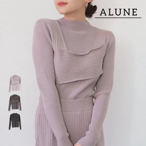 Sweater/Knitwear Design Pullover Knitted Tops Ladies'
