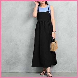 [SD Gathering] Casual Dress Puffy Jacquard Camisole One-piece Dress