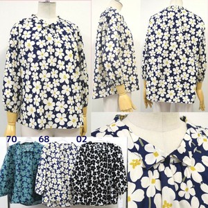 Button Shirt/Blouse Pullover 2024 Spring/Summer Made in Japan