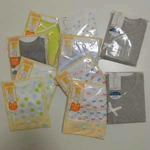 婴儿内衣 2024年 立即发货 10件每组 日本制造