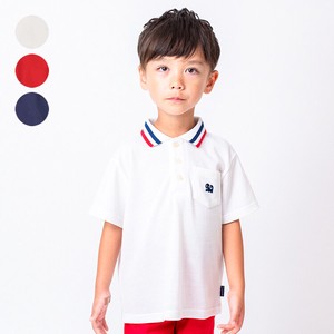 Kids' Sleeveless - Short Sleeve Polo Shirt Absorbent Quick-Drying Embroidered