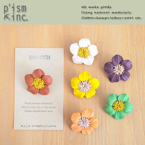 Brooch flower 6-pcs NEW