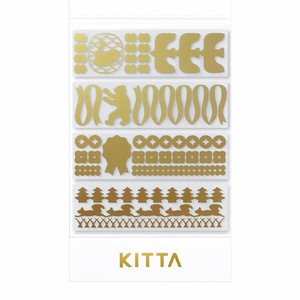 【キングジム】KITTA(キッタ)クリア パーツ(ゴールド箔)