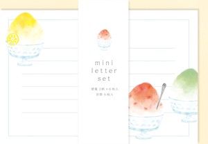 Furukawa Shiko Letter set Mini Letter Sets Shaved Ice