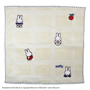 毛巾手帕 迷你毛巾 Miffy米飞兔/米飞