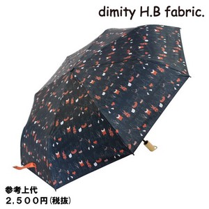 晴雨兼用傘　日傘　遮光率100％　UVカット　クマ　中国製