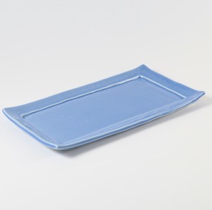 Hasami ware Main Plate Blue