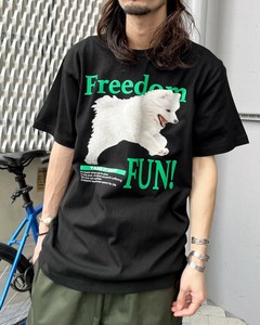 【2024年新作】FREEDOM FUN シートプリントTシャツ