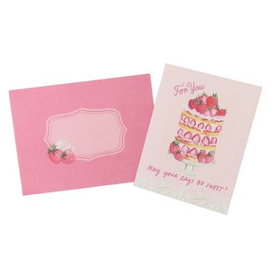 Greeting Card Party Mini Strawberry Cake