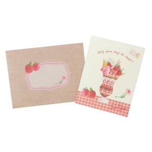 Greeting Card Party Strawberry
