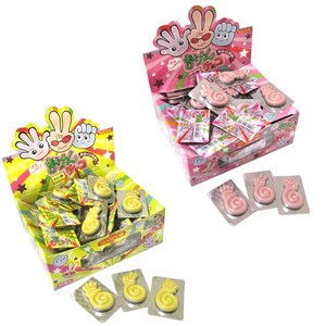 【お菓子】『まけんチョコ（おみくじ付）　上代¥20×56個入』＜プリン味/いちご味＞