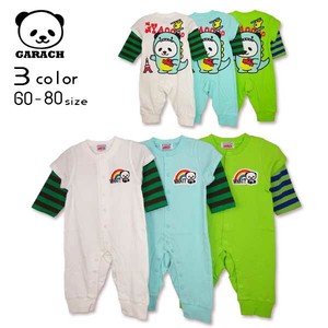 婴儿连身衣/连衣裙 2024年 分层 宽版外套 熊猫