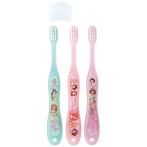 【5月上旬入荷予定】園児用歯ブラシ 3P キャップ付き プリンセス