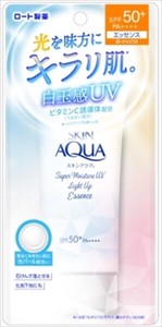 スキンアクア　スーパーモイスチャーUVライトアップエッセンス　70g 【 UV・日焼け止め 】