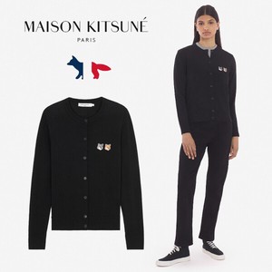 Maison Kitsune レディース カーディガン BLACK メゾンキツネ