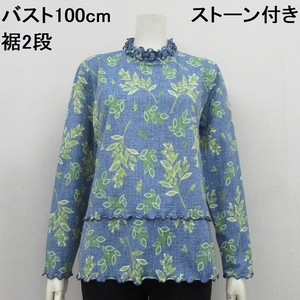 T-shirt Floral Pattern High-Neck