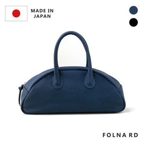 【日本製】本革 ソフトレザーワイドボストンバッグ / FOLNARD