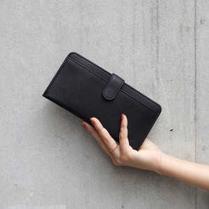Long Wallet Cattle Leather Simple Made in Japan